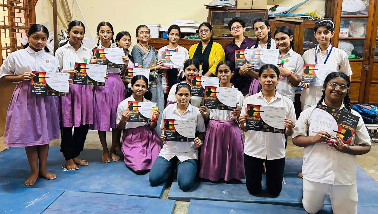 Awareness workshop moment.