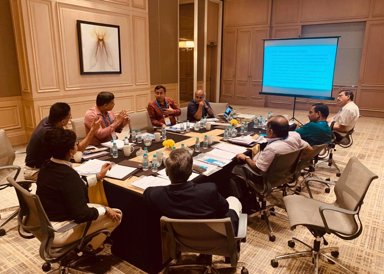 Awareness workshop moment.