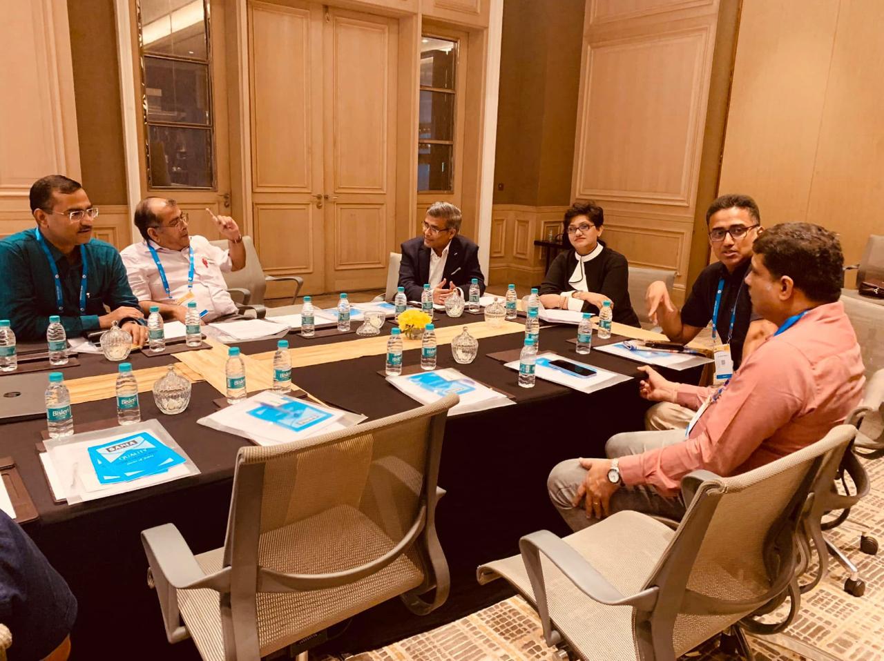 Awareness workshop moment.