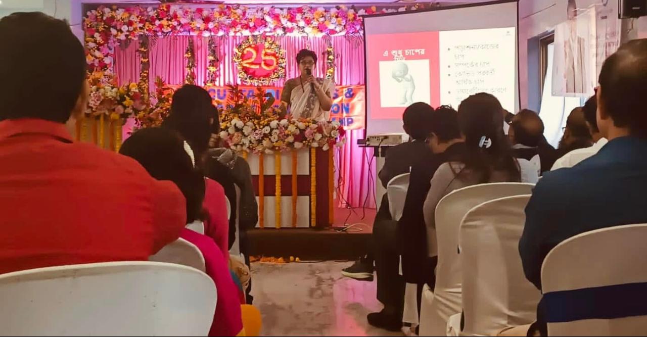 Awareness workshop moment.