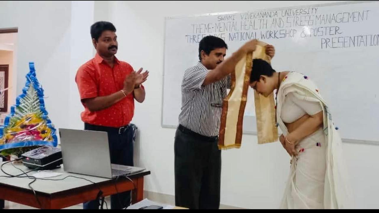 Awareness workshop moment.