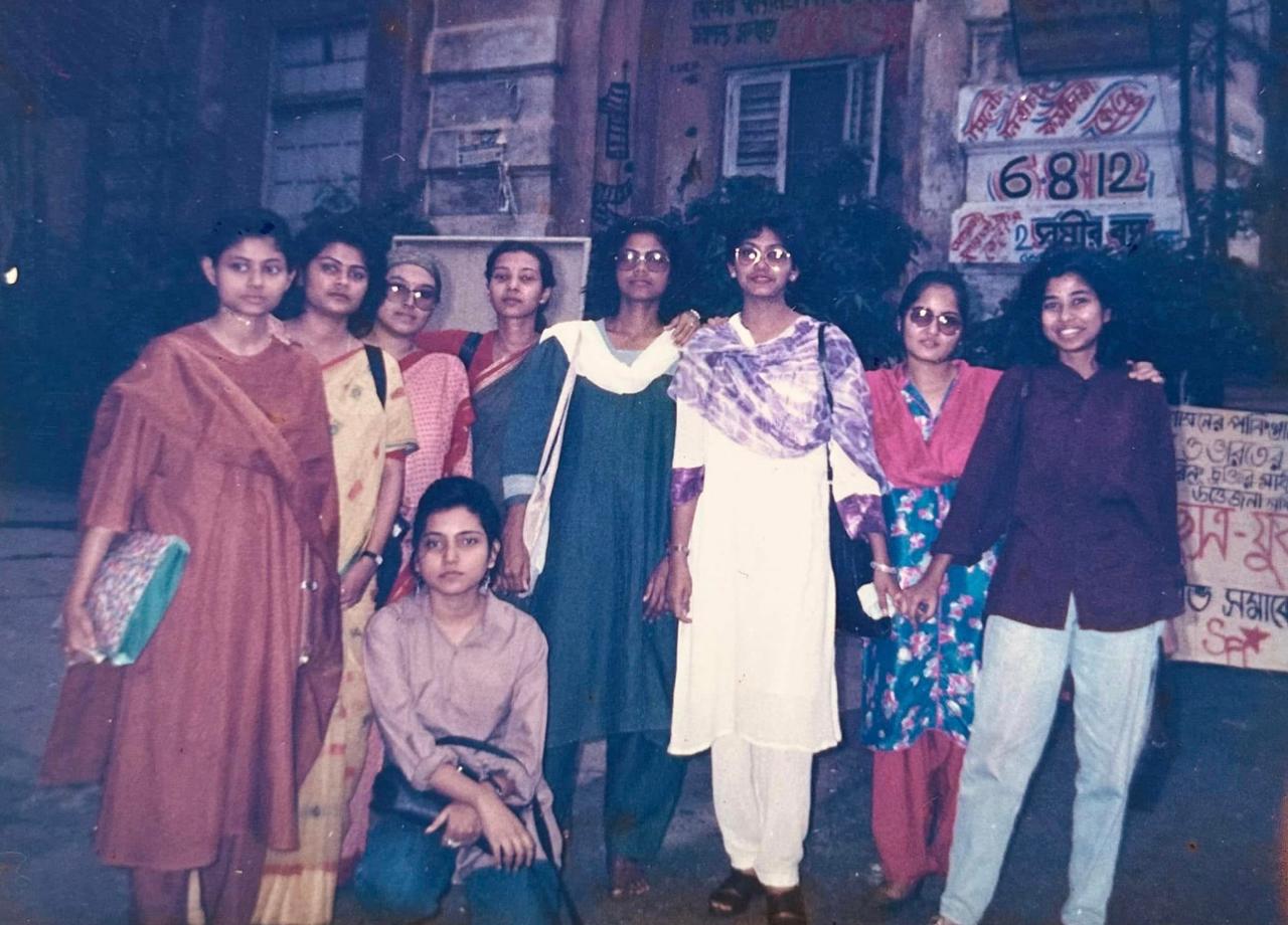 Awareness workshop moment.