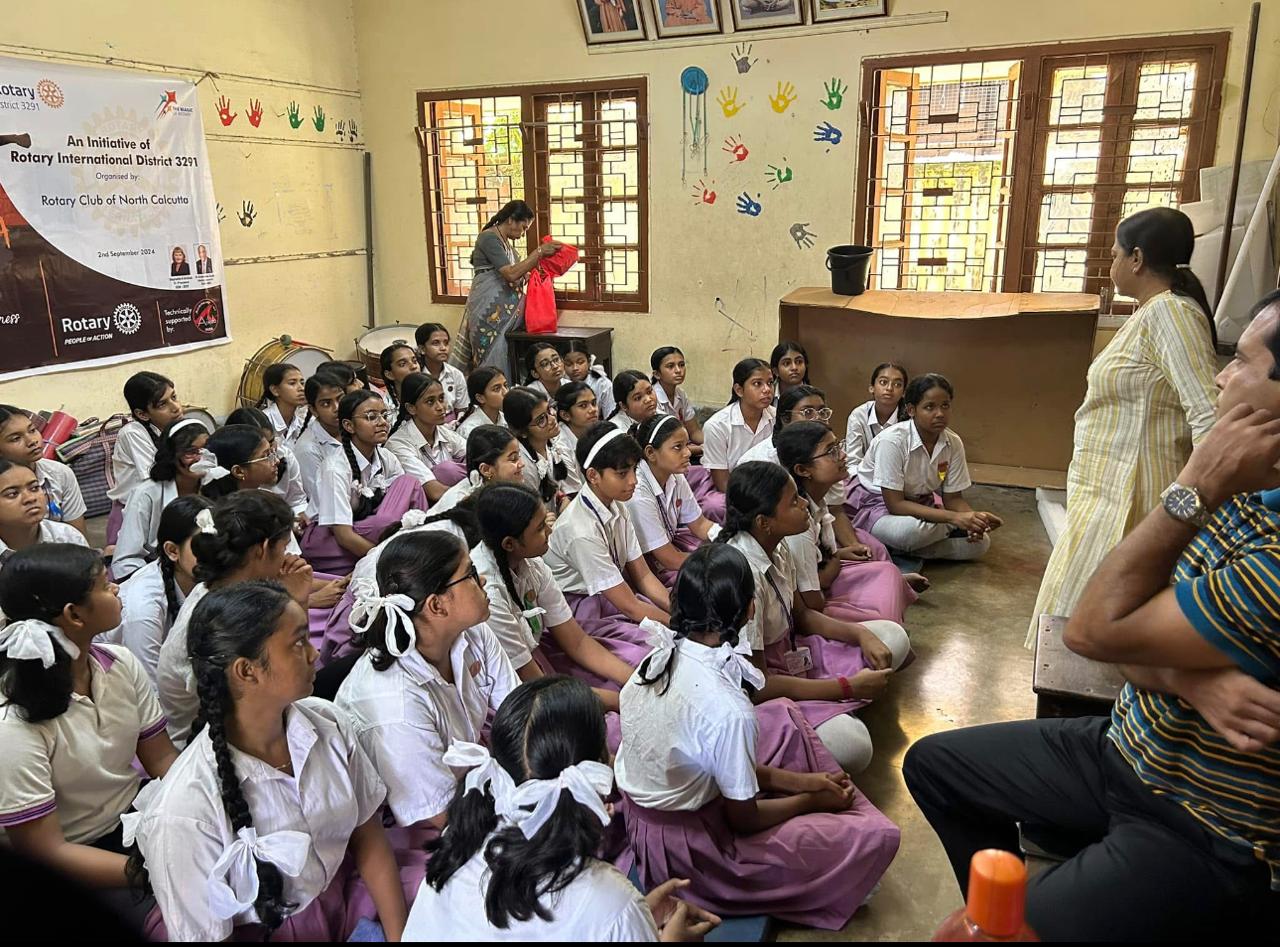 Awareness workshop moment.