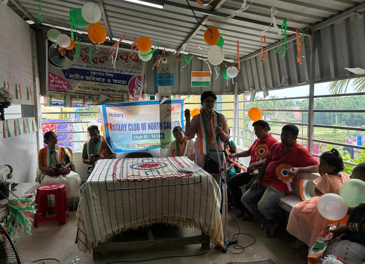 Awareness workshop moment.