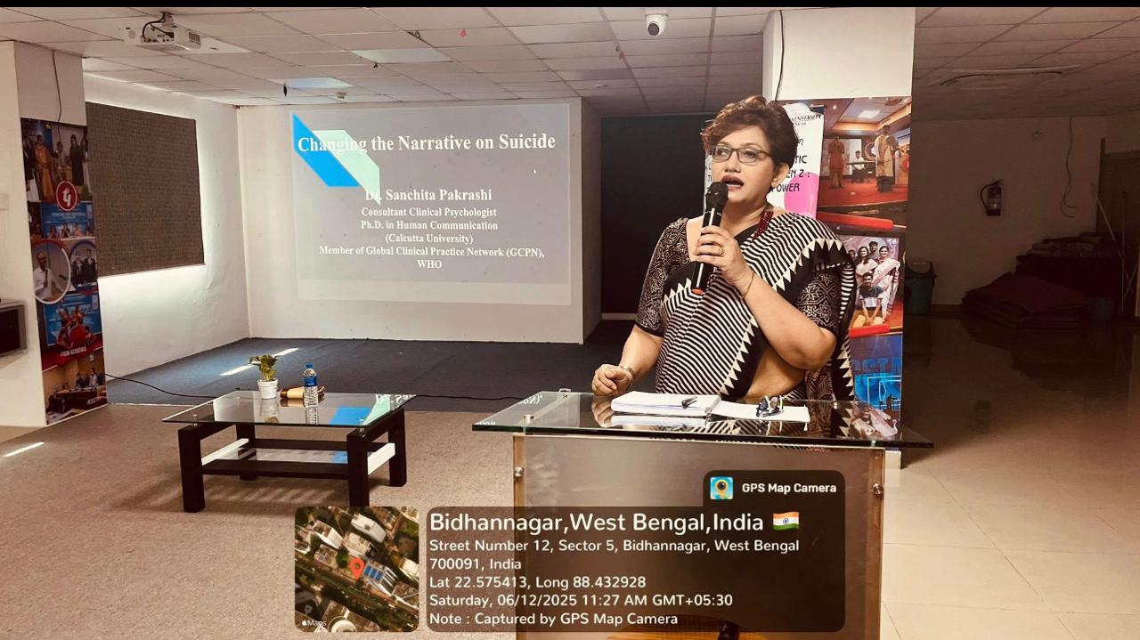 Awareness workshop moment.