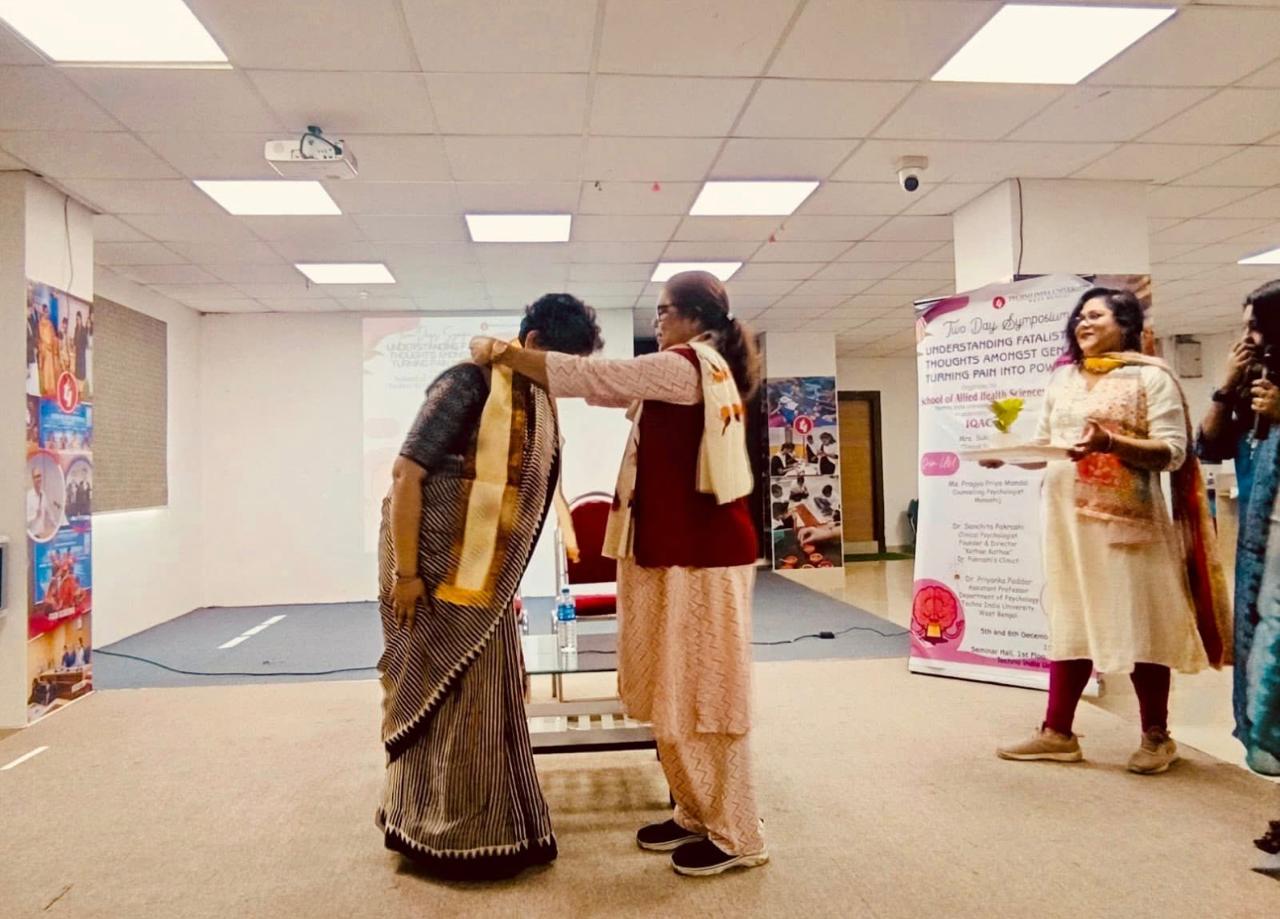 Awareness workshop moment.